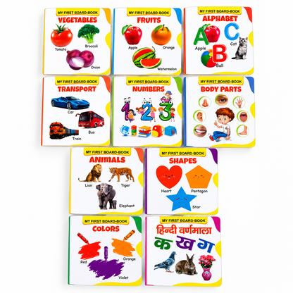 My First Fun Learning Library Kit | 10 Educational Books for Kids
