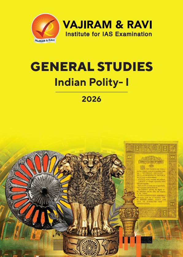Vajiram & Ravi Indian Polity 1 2026 Book Staple Bound Photocopy  | UPSC CSE General Studies Study Material