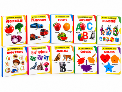 My First Fun Learning Library Kit | 10 Educational Books for Kids