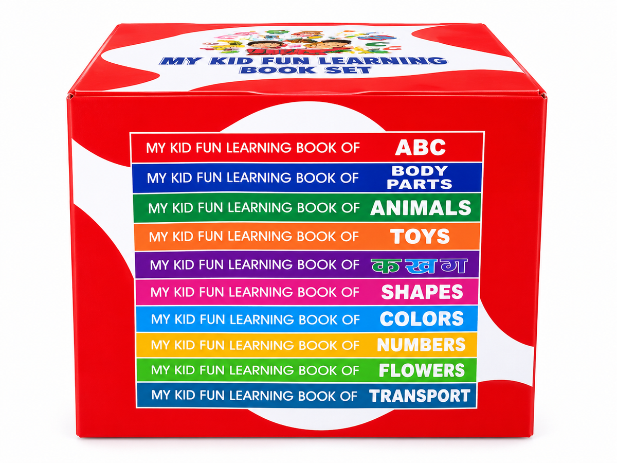 My First Fun Learning Library Kit | 10 Educational Books for Kids